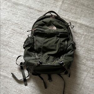 The North Face Men's Dark Green Backpack